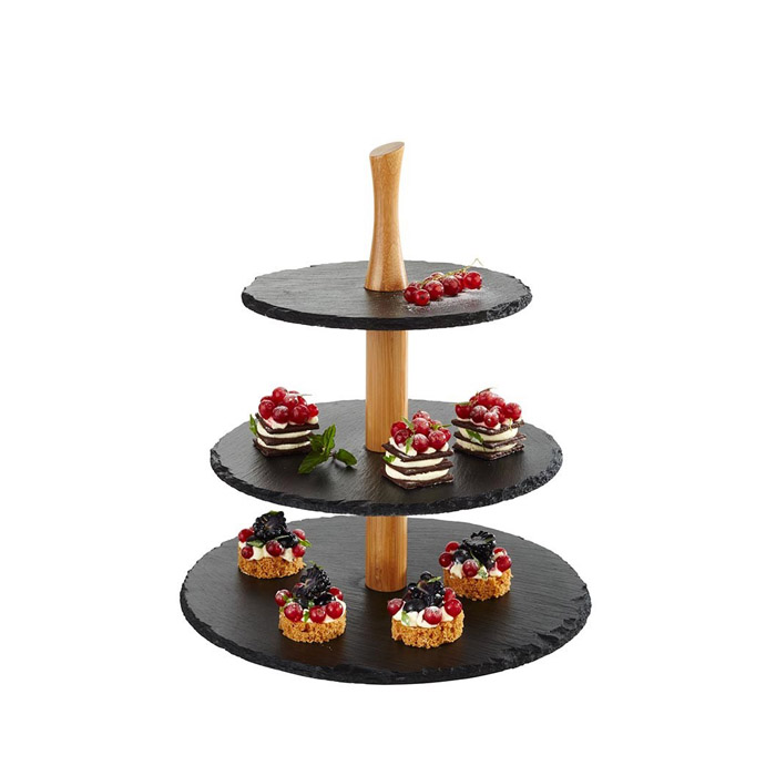 etažér 3 patra průměr 30/25/20 - výška 34cm