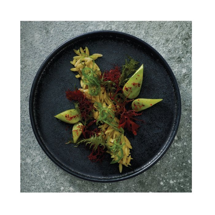 Playground NARA talíř mělký 27 cm černý