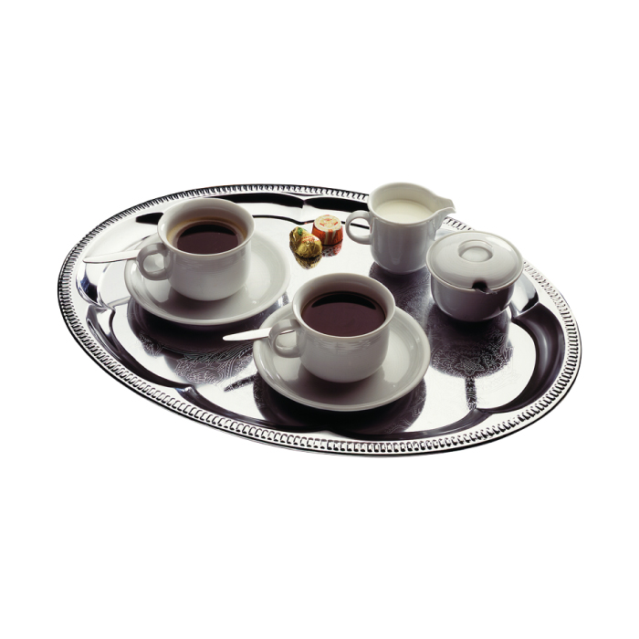 Oválný podnos párty 46x34 cm