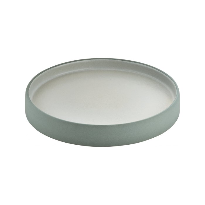 Playground talíř 2v1 polohluboký/mělký šedo-bílý 21 cm