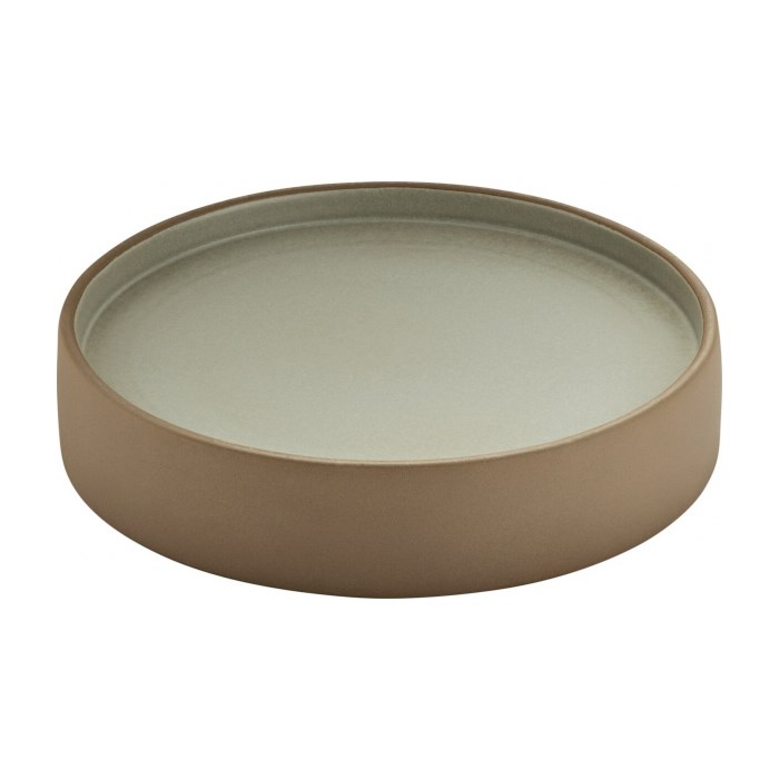 Playground 2in1 talíř mělký/hluboký 21cm béžovošedý