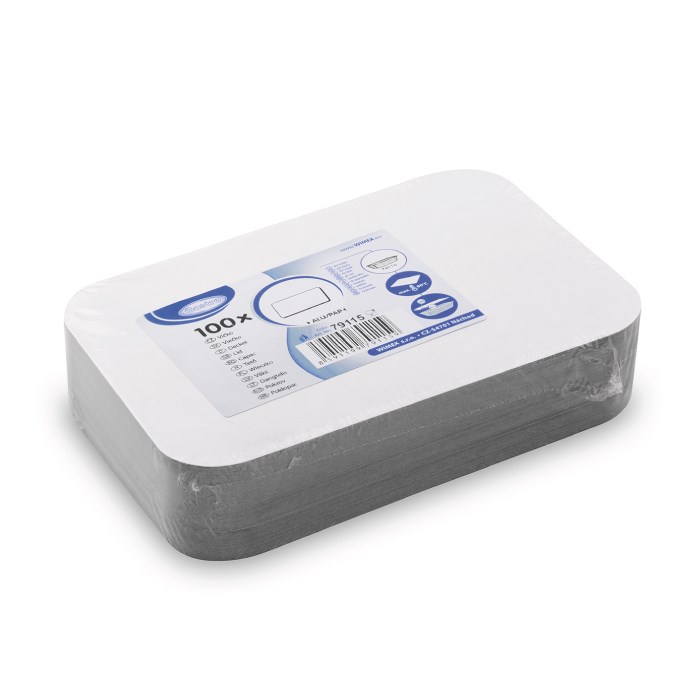 Víčko pro mísu ALU 125756, 100 ks