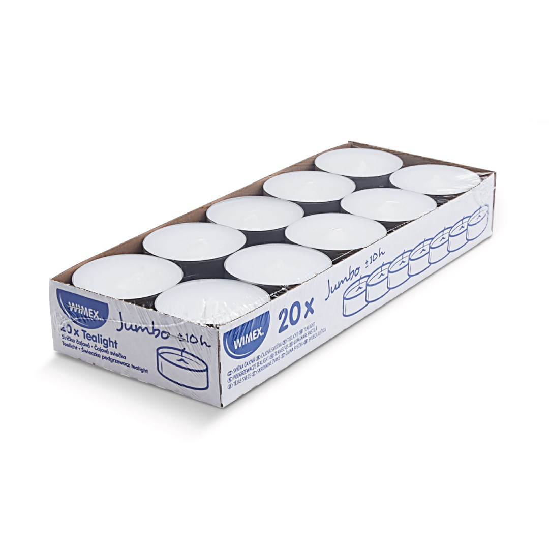 Čajové svíčky JUMBO 20 ks