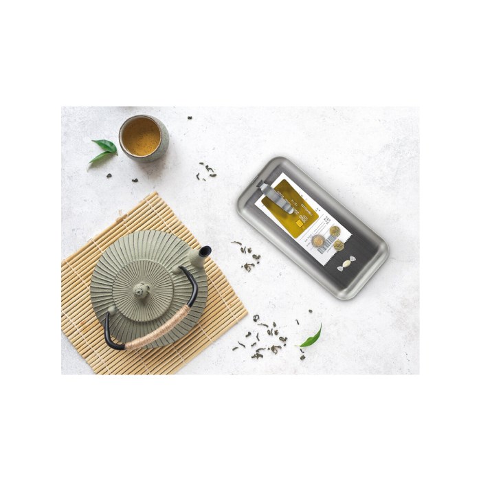 Tácek na účtenky s klipem, nerezový 18x9x0,7cm