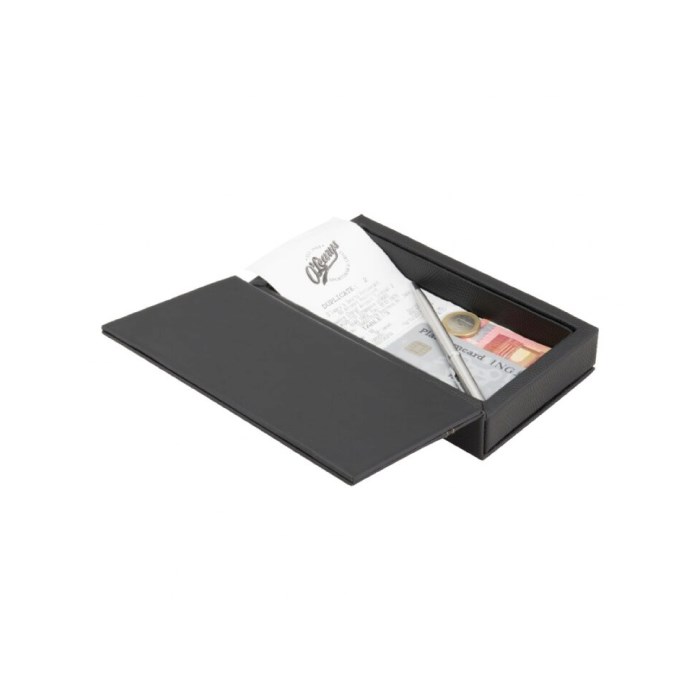 Krabička Trendy na účtenky, černá