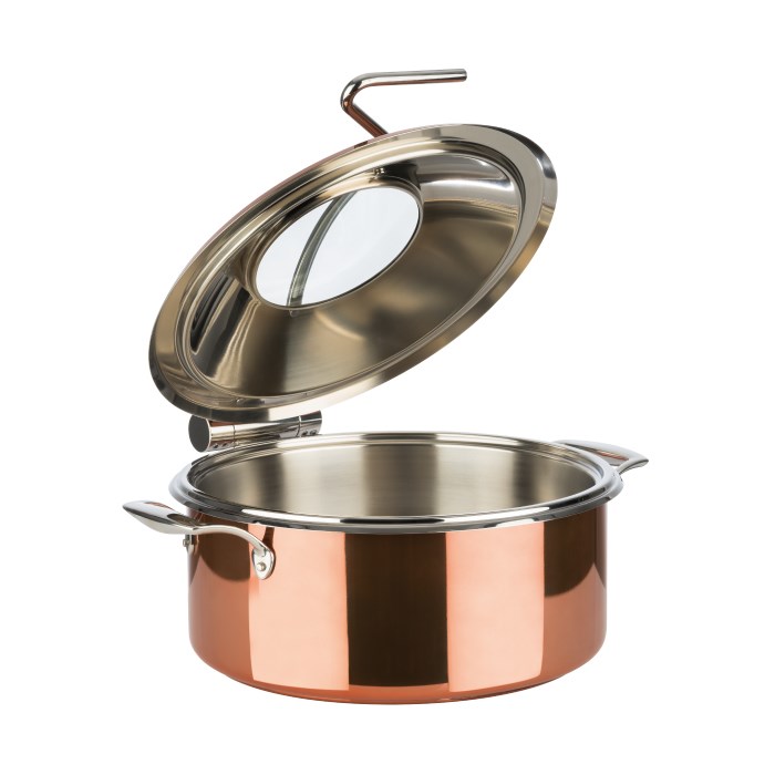 chafing dish “ORBIT”, měděný, 4 l