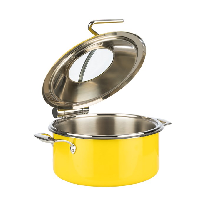 Chafing dish "ORBIT", žlutý, 4 l