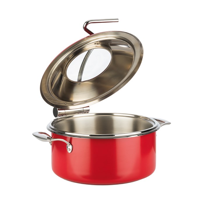 chafing dish “ORBIT" červený 4 l