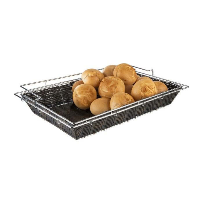 koš GN 1/1 s nerezovým rámem na poklop 53x32,5x10cm, BEZ POKLOPU