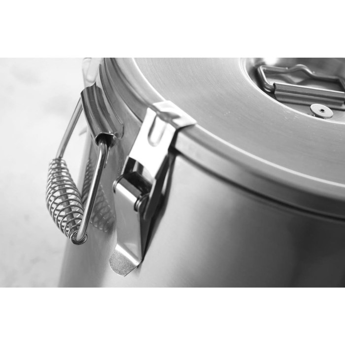 Termos s kohoutem 35l, nerez