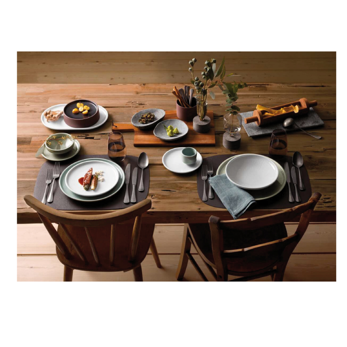 Hluboký talíř coup SHIRO GLAZE, strukturovaný, FROST, 26 cm