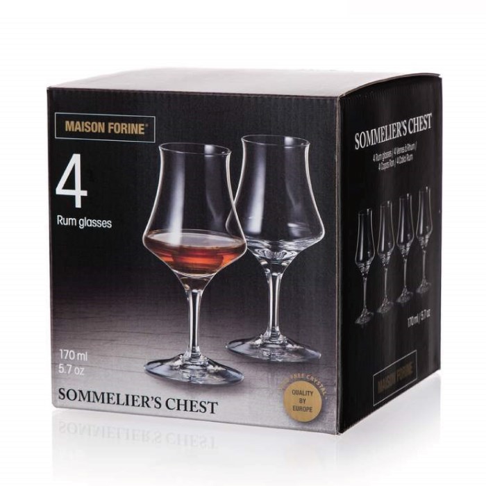 Sklenice na rum SOMMELIER Chest 170 ml