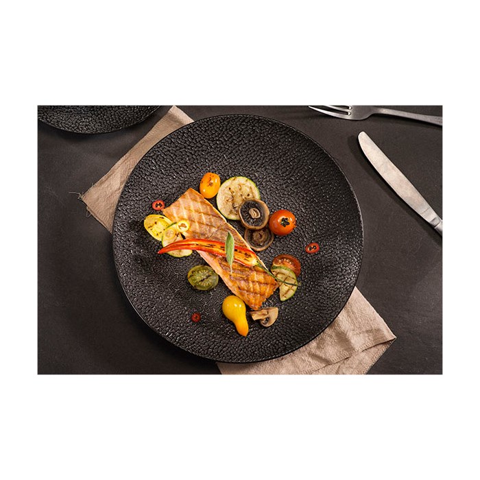 CANDY BLACK talíř mělký 27 cm