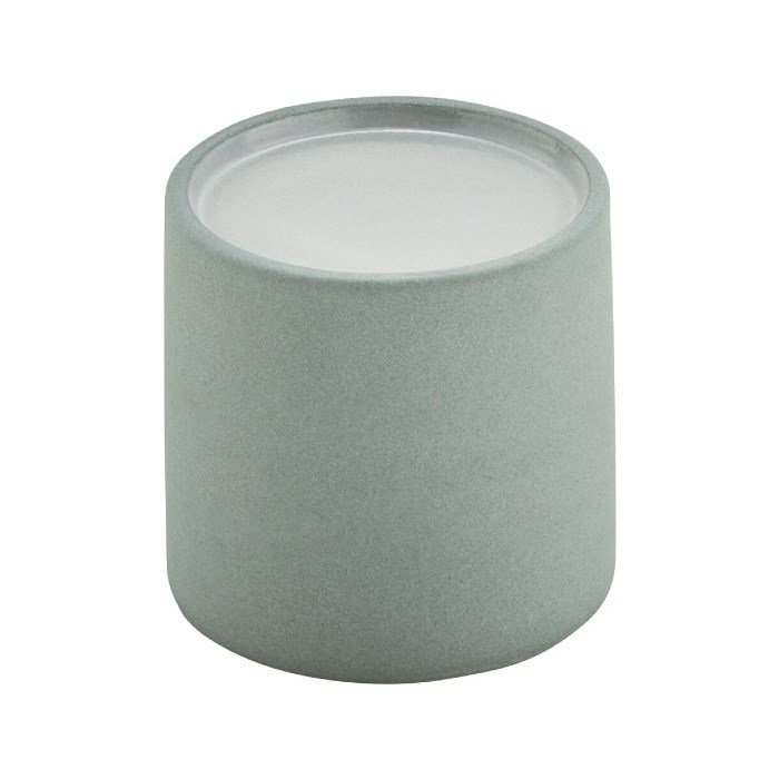 Šálek/podstavec 2v1, šedá/bílá