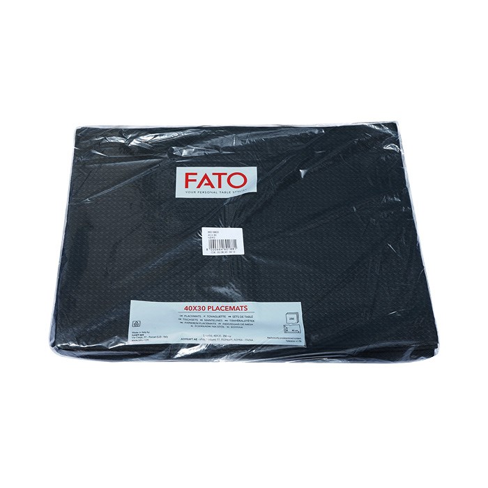 prostírání 30x40 cm / 250 ks černé