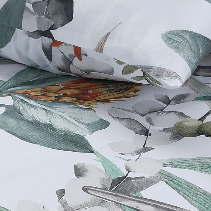 Ložní souprava PREMIUM ORGANIC papoušci 140 x 200 + 70 x 90 cm