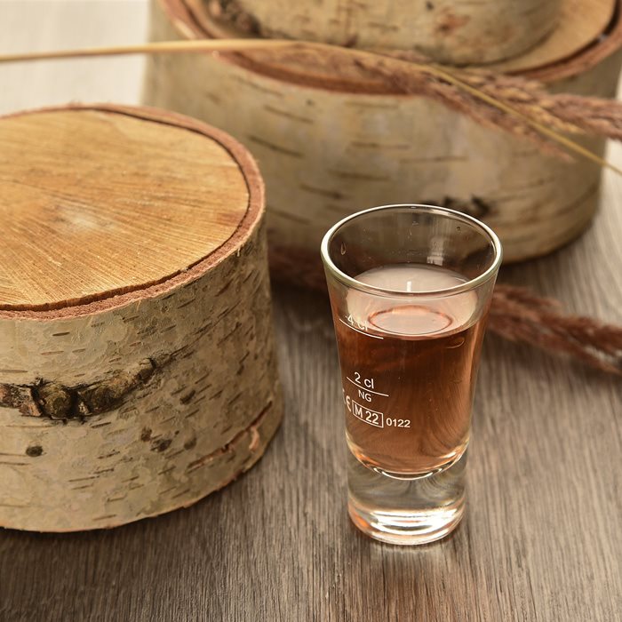 Panák CHEERIO 60 ml s cejchem 2 cl a 4 cl