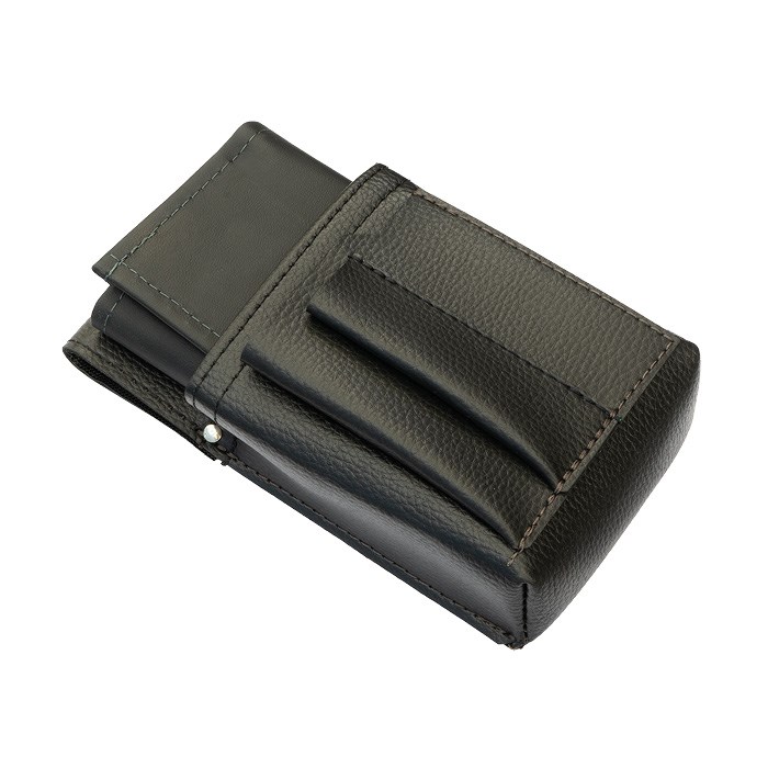 Koženkové pouzdro na kasírku černé