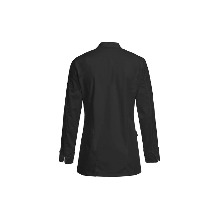 Dámský rondon, dvouřadý, regular fit, černý, vel. XL