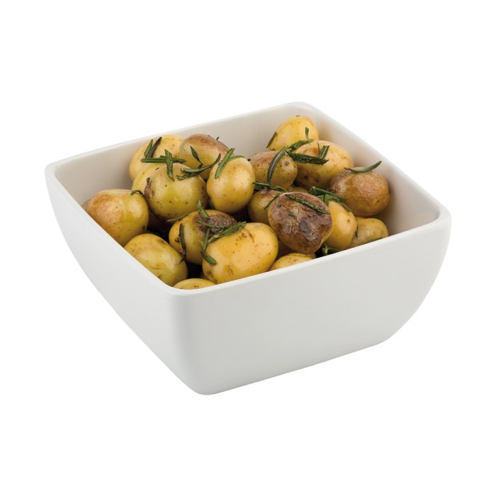 Melaminová miska PURE 12,5 x 12,5cm, bílá