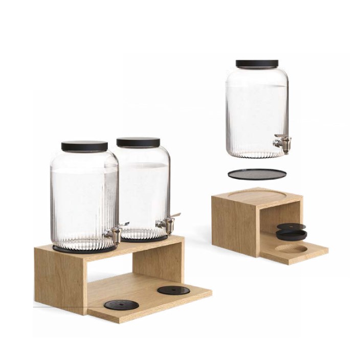 Zásobník na nápoje VALO, 2 x 7 l, s podstavcem