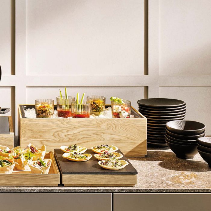 Dřevěný box VALO, GN 1/2, v 16,5 cm