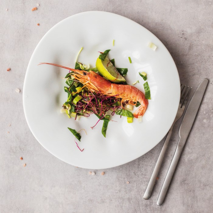 Mělký talíř FLAMENCO, 25 cm, bílý