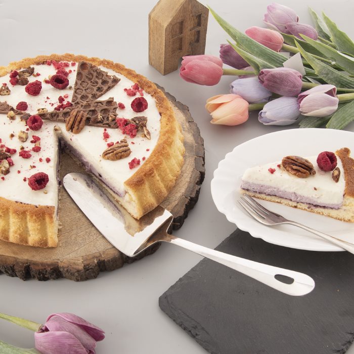 Lopatka na dort, nerez, š. 6.5cm, délka 27cm