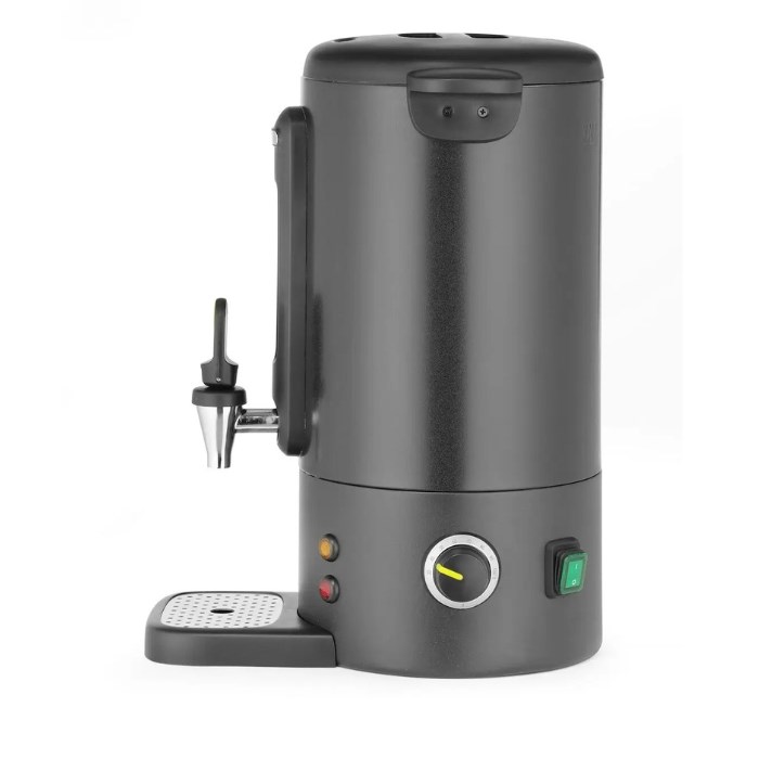 Ohřívač vína/vody/kávy/čaje 16 l, matně černý