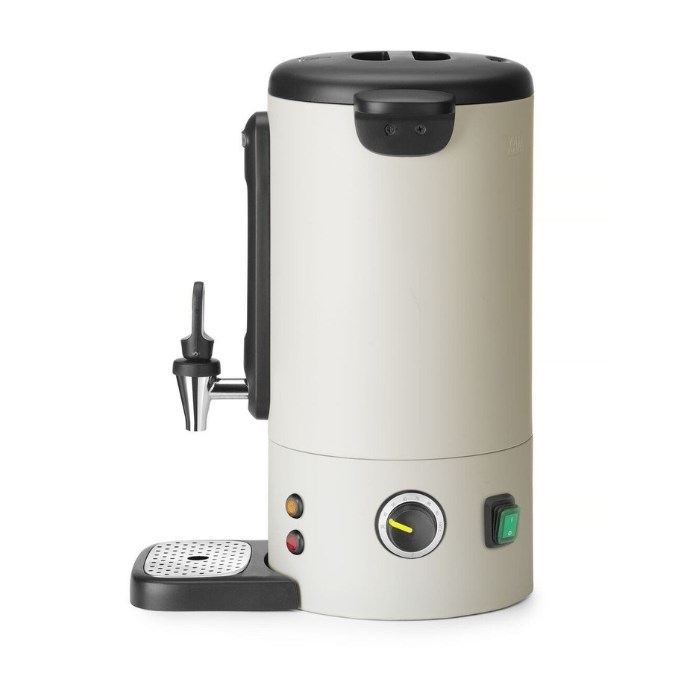 Ohřívač vína/vody/kávy/čaje 16 l, světle šedý