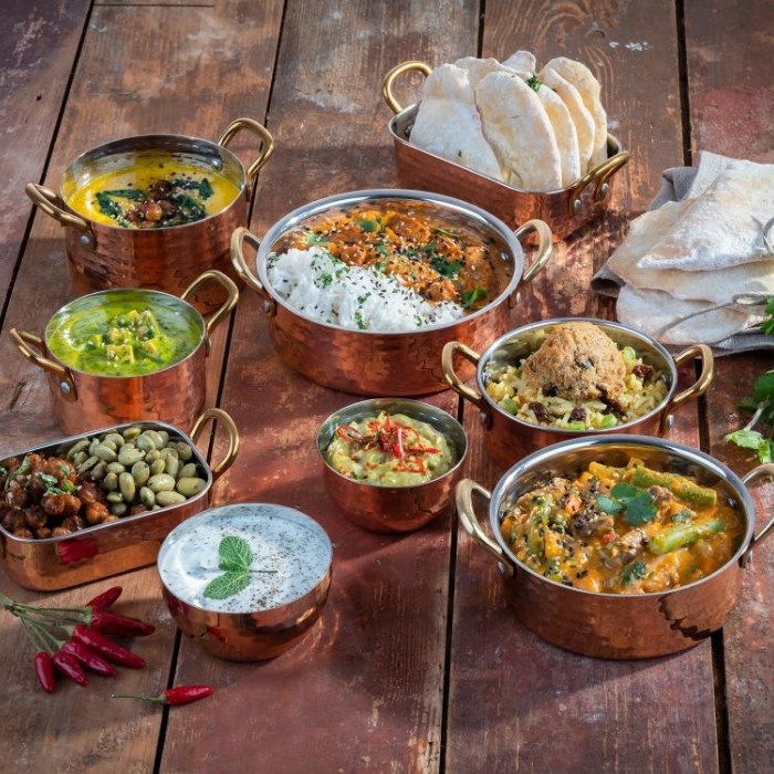 Servírovací hrnec MUMBAI 0,60 l nerez / měd