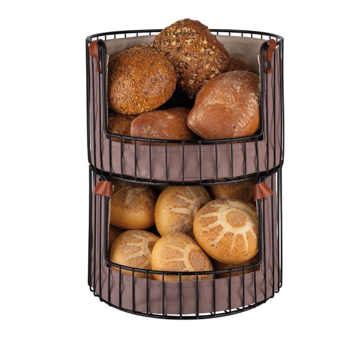 Košík na pečivo / ovoce 27,5 x 27,5 cm