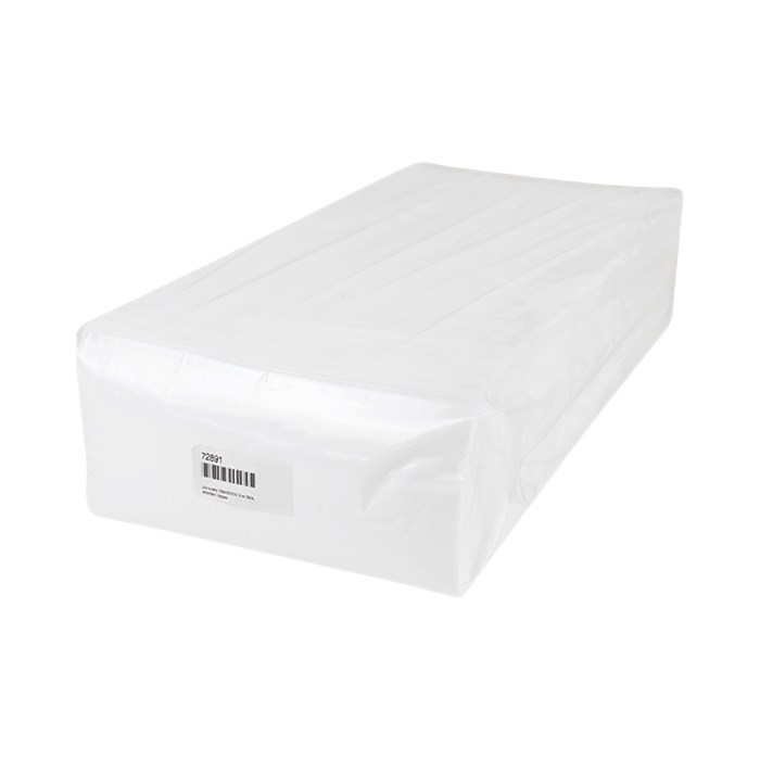 ubrousky 39x39/200 3-vr.bílé, skládání kapsa