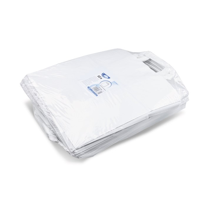 Papírová taška na menuboxy 320 x 210 x 330 mm / 50ks, bílá