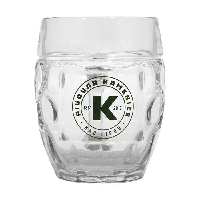 Sklenice na pivo TÜBINGER 0,5 l, s cejchem.