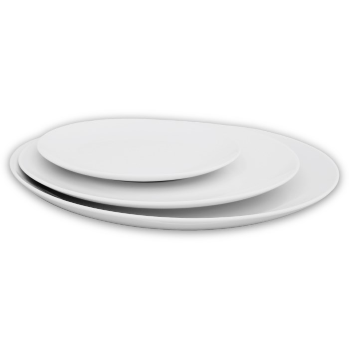 Mělký talíř SIMPLE 26,5 cm coup