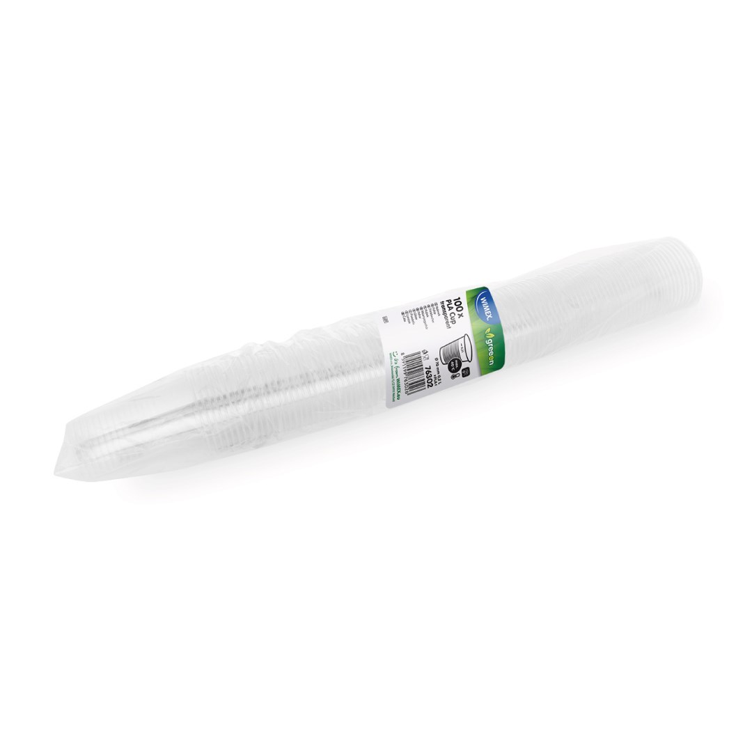 Kelímek BIO, průhledný (PLA) 0,2 l  / 100 ks