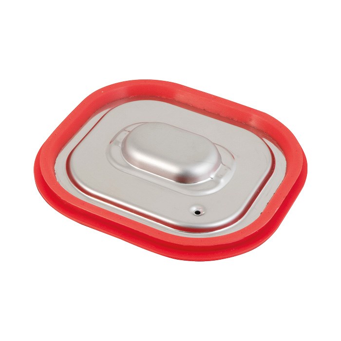 Víko s těsněním k nerezové gastronádobě GN 1/6