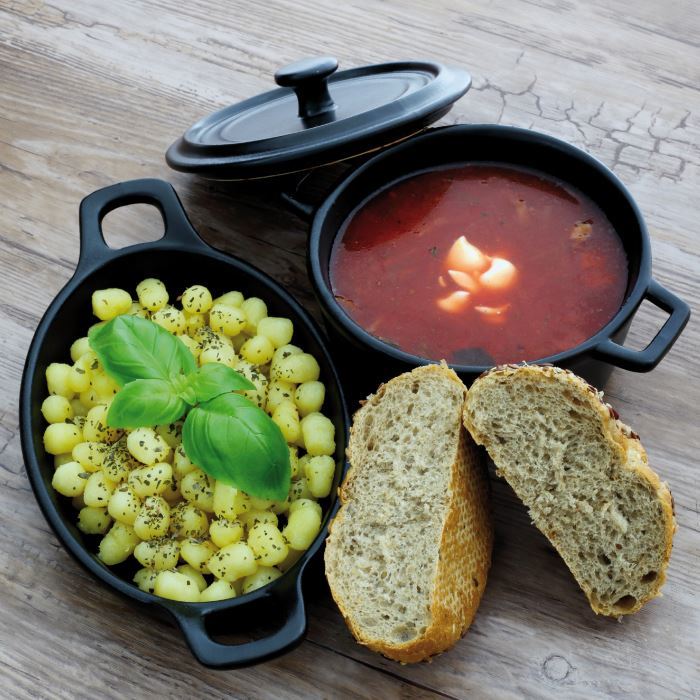 Vysoký kastrůlek s poklicí 500 ml