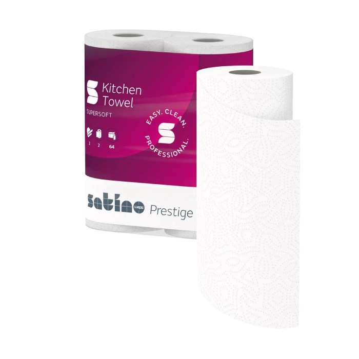 Kuchyňské utěrky Prestige 2-vr., 2 role
