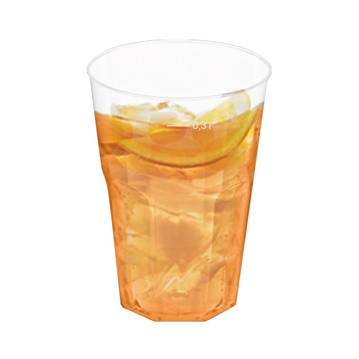 Vratný plastový kelímek "koktejl"  0,3 l, 30 ks