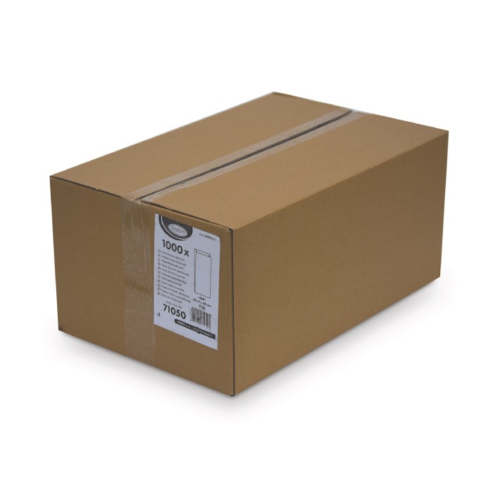 sáčky 5 kg 20+7x45 cm/ 1000 ks svačinové papírové
