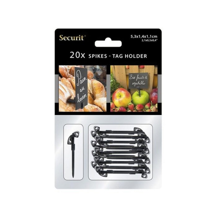 stojánek zapichovací k popisovacím tabulkám TAG 20ks