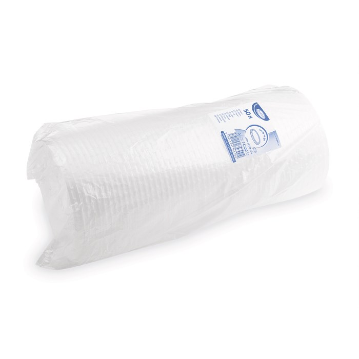 víčko průhledné pro polévkovou misku O 127 mm 50 ks