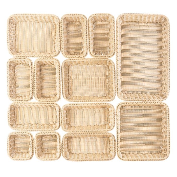 košík GN LINE GN 1/6 17,6 x 16,2 x 6,5 cm natural